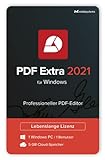 PDF Extra 2021 – Professioneller PDF Editor – Lebenslange Lizenz – Bearbeiten, Schützen, Kommentieren, Konvertieren, Ausfüllen und Signieren von PDFs für 1 Windows PC