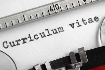 Curriculum Vitae Cv Der Englische Lebenslauf