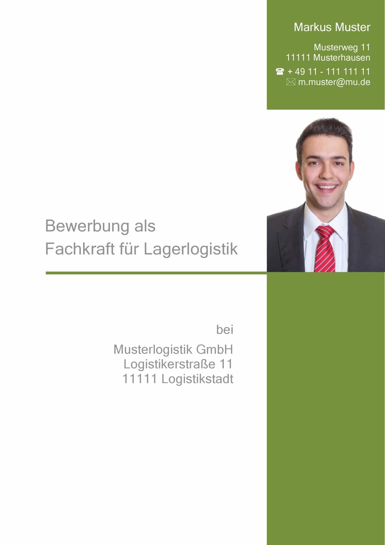 Deckblatt Bewerbung 39 - Speditionskaufmann / Mitarbeiter Spedition / Kaufmann oder Kauffrau / Logistiker / Fachkraft für Lagerlogistik